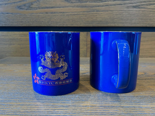 RHKYC NAVY WITH GOLD TRIM MUG