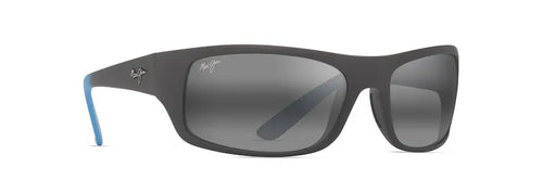 Maui Jim Grey Peahi Matte Solid Dark Grey 202-14