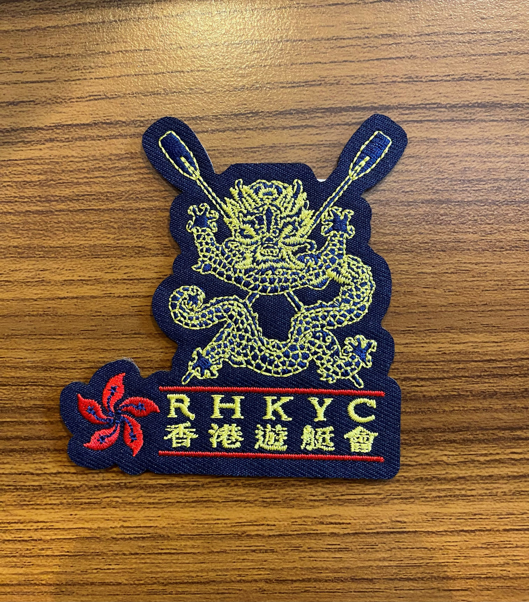 RHKYC EMBROIDERY ROWING LOGO