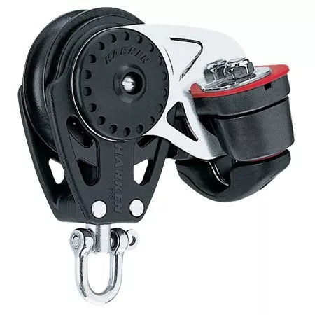 Harken 57mm Block — Swivel, Cam Cleat