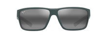 Load image into Gallery viewer, Maui Jim Grey Uila Asian Fit Matte Dark Military Green 662-15