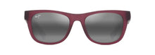 Load image into Gallery viewer, Maui Jim Kaulike Matte Transparent Fuchsia Neutral Grey 687-09