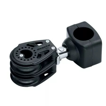 Harken 40mm Double Stanchion-Mount Lead Block