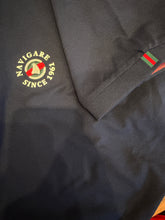 Load image into Gallery viewer, Navigare Navy Polo with New RHKYC Embroidery Logo