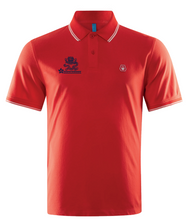 Load image into Gallery viewer, Sail Racing Fleet Polo with RHKYC Embroidery Logo Aurora Red
