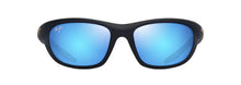 Load image into Gallery viewer, Maui Jim Blue Haulani Asia Fit Matte Dark Blue with Yellow B343-03A