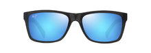 Load image into Gallery viewer, Maui Jim Blue Hawaii Kowelo Shiny Tran Dark Grey B345-14