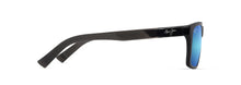 Load image into Gallery viewer, Maui Jim Blue Hawaii Kowelo Shiny Tran Dark Grey B345-14