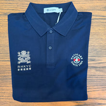 Load image into Gallery viewer, Navigare Navy Polo with New RHKYC Embroidery Logo