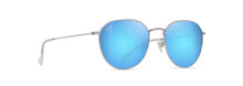 Load image into Gallery viewer, Maui Jim Blue Hawaii Kauwela Shiny Silver B591-17B