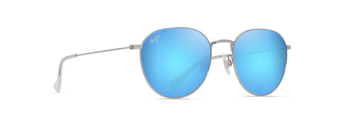 Maui Jim Blue Hawaii Kauwela Shiny Silver B591-17B