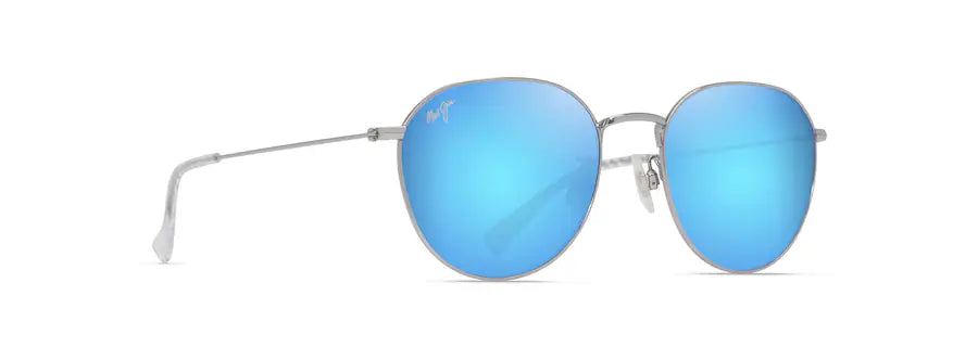 Maui Jim Blue Hawaii Kauwela Shiny Silver B591-17B