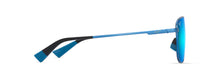 Load image into Gallery viewer, Maui Jim Lamalama Asian Fit Matte Transparent Blue B652-03