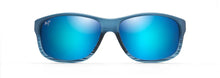 Load image into Gallery viewer, Maui Jim Kaiwi Channel Polarised Wrap Sunglasses B840-03S