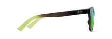 Load image into Gallery viewer, Maui Jim Green Owelo Shiny Tran Dark Grey GM346-14A