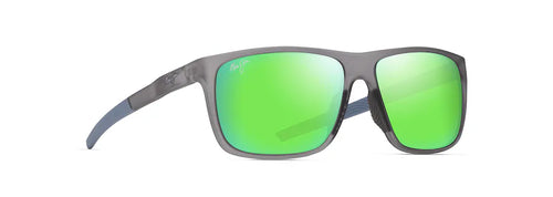 Maui Jim Green Mirror Lehopulu Matte Trans Grey GM598-14