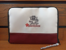 Load image into Gallery viewer, Sailcloth Laptop Case 13&quot; YC Logo Sunbrella Canvas