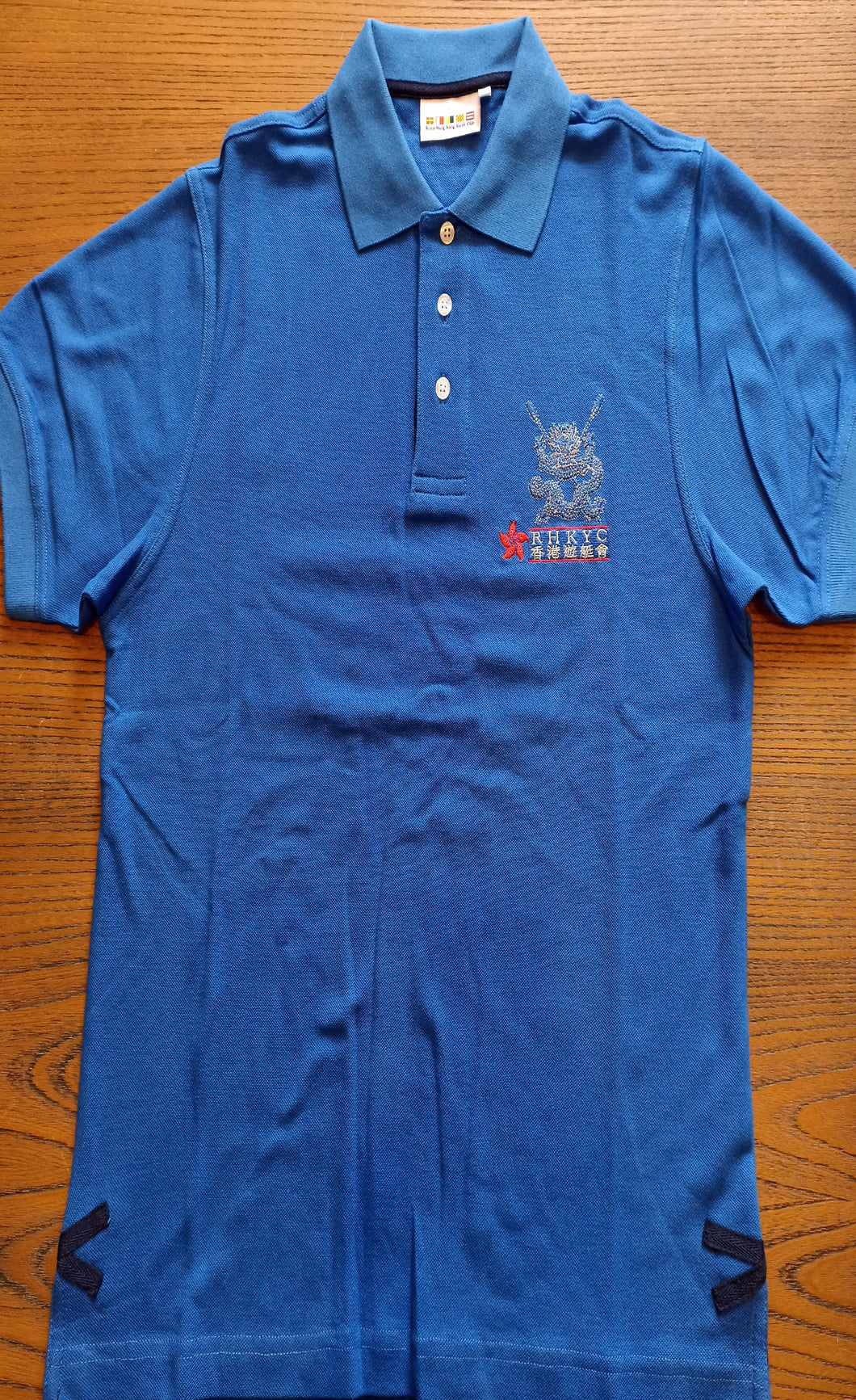 Rowing Polo Cotton Royal Blue