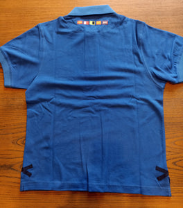 Rowing Polo Cotton Royal Blue