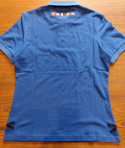 Lady Rowing Polo Cotton Royal Blue