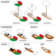 Load image into Gallery viewer, Navilight 360° Tricolor Suction Base