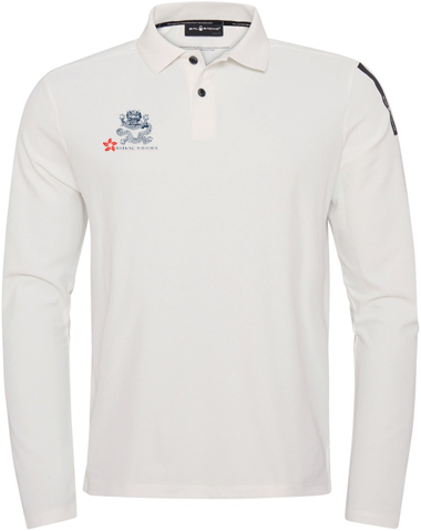 Sail Racing Spray Technical Long Sleeve Polo With RHKYC Logo