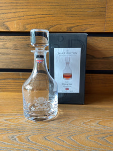 Dartington Spirit Decanter With RHKYC Logo