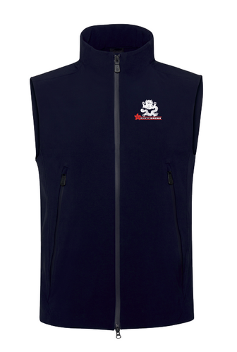 Sail Racing Spray Softshell Vest with RHKYC Logo