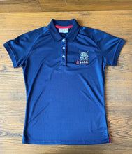 Load image into Gallery viewer, RHKYC Women Rowing Polo Navy