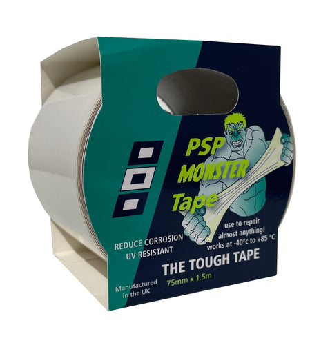 PSP Monster Tape 75mm x 1.5M Clear