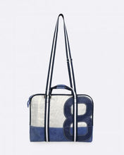 Load image into Gallery viewer, 727 Briefcase Blue leather