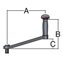 Load image into Gallery viewer, Harken Grip&amp;Go Aluminum Winch Handle 10 inch