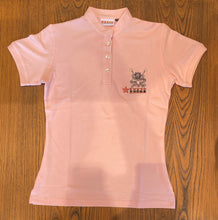 Load image into Gallery viewer, Women Rowing Polo Pink With RHKYC Logo