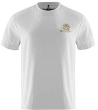 Load image into Gallery viewer, Sail Racing Spray Technical Short Sleeve Tee with RHKYC Print Gold Color Logo