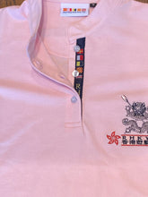 Load image into Gallery viewer, Women Rowing Polo Pink With RHKYC Logo