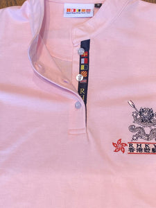 Women Rowing Polo Pink With RHKYC Logo