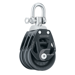 60 mm Aluminum Element Triple Block — Swivel