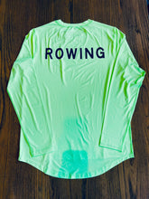 Load image into Gallery viewer, RHKYC Rowing Long Sleeve Tee Green