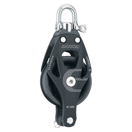 Harken 45mm Aluminum Element Block — Swivel, Becket