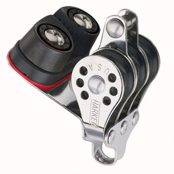 Harken 22mm Triple Becket Block — Cam Cleat