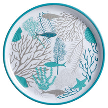 Load image into Gallery viewer, MELAMINE NON-SLIP DINNER PLATE COASTAL, SET 6 U.