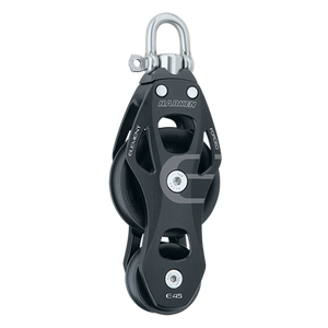45 mm Aluminum Element Fiddle Block — Swivel