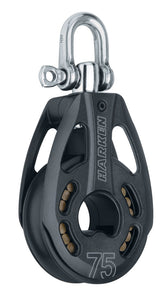 Harken 75mm Aluminum Block — Swivel