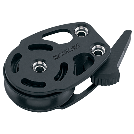 Harken 75mm Aluminum ESP Footblock — Lockoff