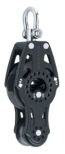 Harken 75mm Fiddle Ratchet Block — Swivel