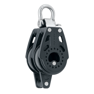 Harken 40mm Double Block — Fixed/Becket