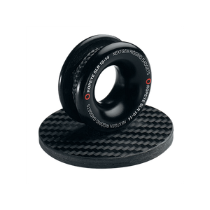 Ropeye Stick-on Ring - Carbon Fiber, 10 x 14 mm Ring