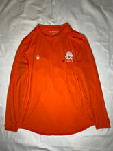 Load image into Gallery viewer, Rashguard LS Orange With Rowing Logo-Rowing