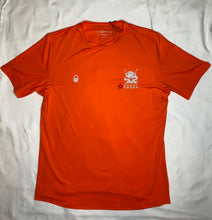 Load image into Gallery viewer, Rashguard SS Orange With Rowing Logo-Rowing