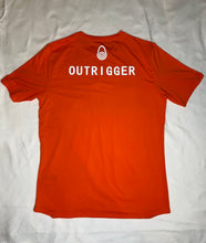 Load image into Gallery viewer, Rashguard SS Orange With RHKYC Logo-Outrigger